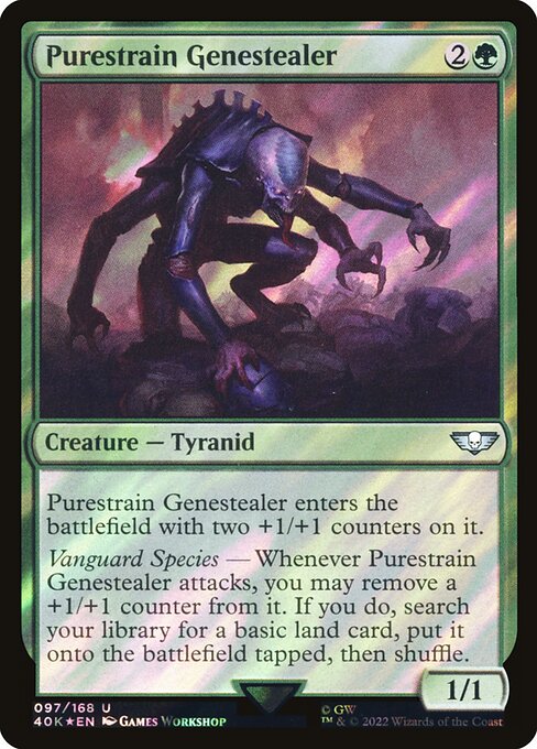 Purestrain Genestealer from Warhammer 40,000 Commander