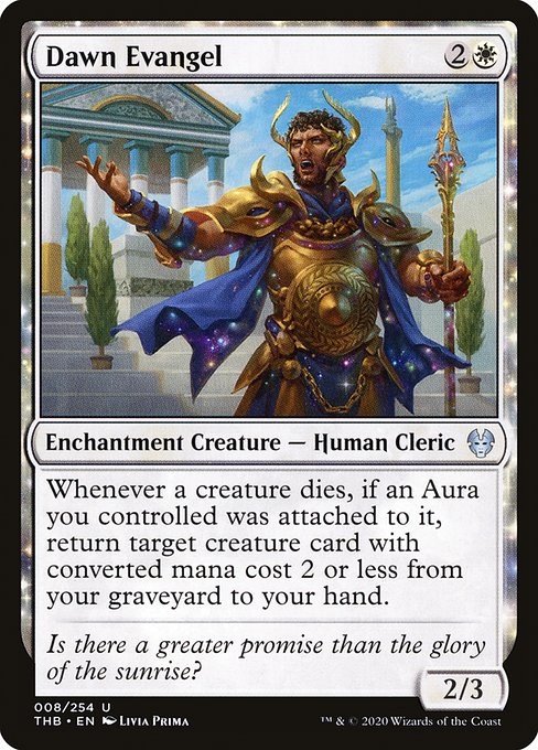 Dawn Evangel highlighted card art