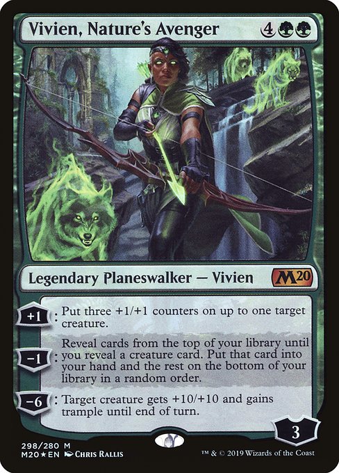Vivien, Nature's Avenger highlighted card art