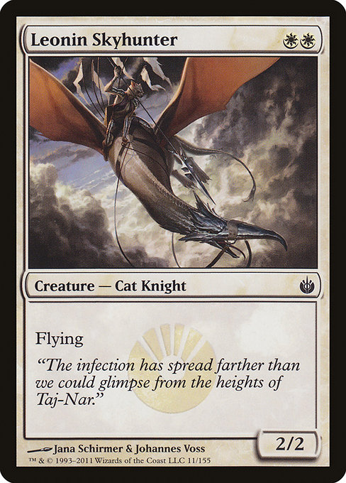 Leonin Skyhunter from Mirrodin Besieged