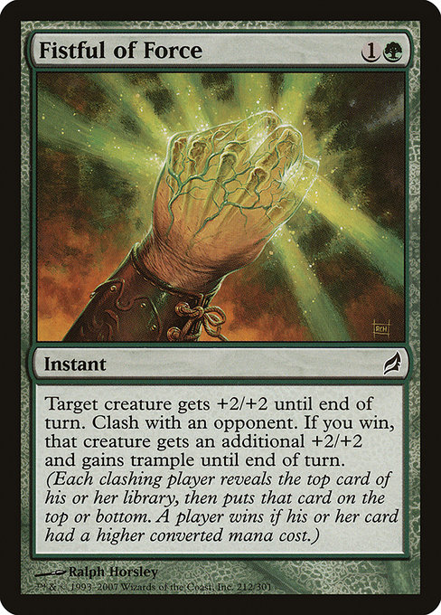 Fistful of Force highlighted card art