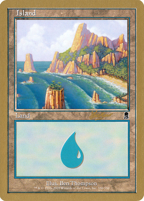 Island from World Championship Decks 2002