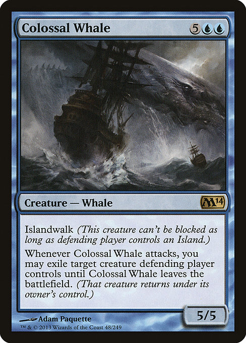 Colossal Whale from Magic 2014