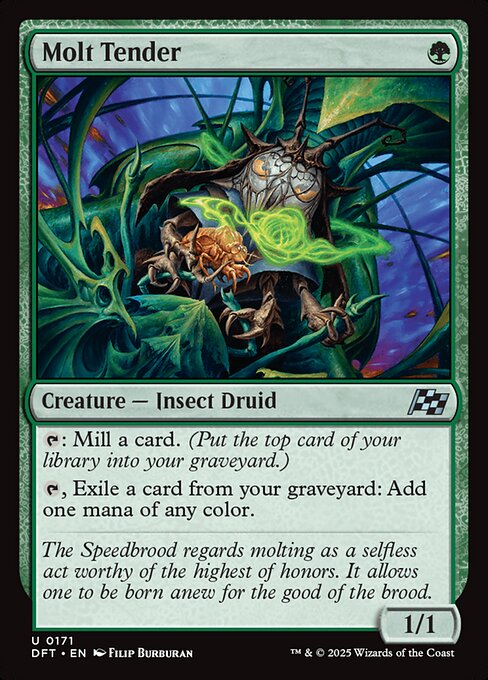 Molt Tender highlighted card art