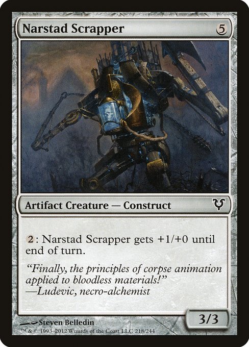 Narstad Scrapper highlighted card art
