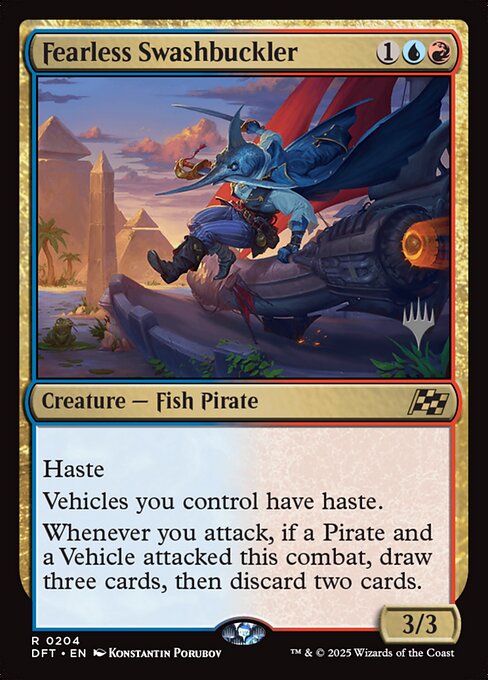 Fearless Swashbuckler from Aetherdrift Promos
