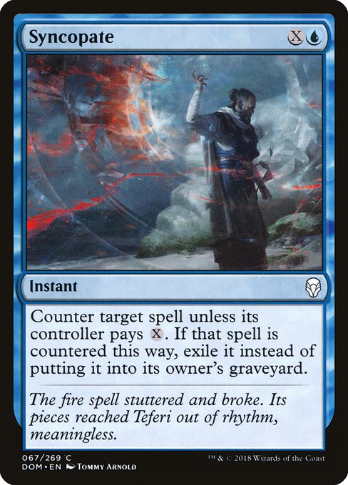 Syncopate from Dominaria
