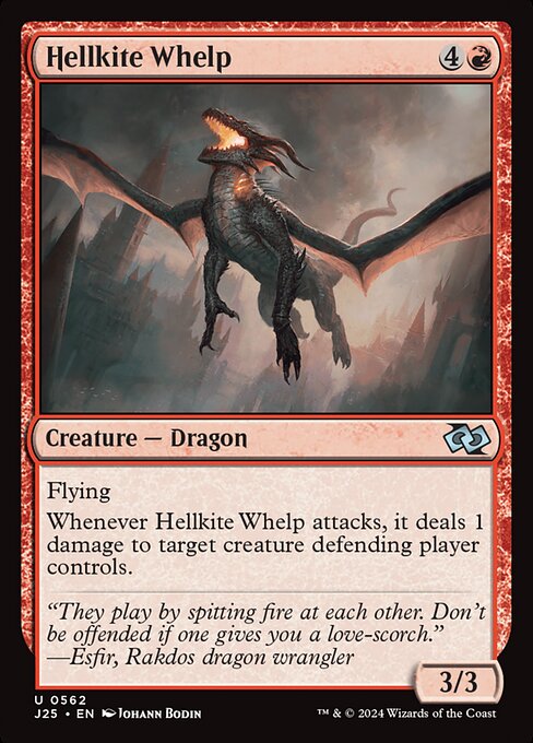 Hellkite Whelp highlighted card art