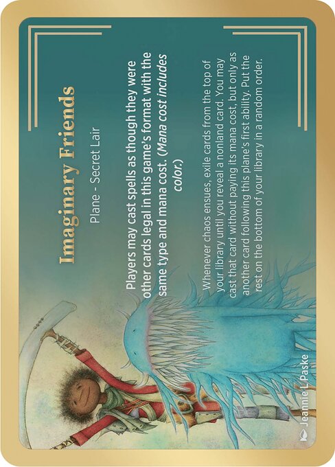 Imaginary Friends (Plane) highlighted card art