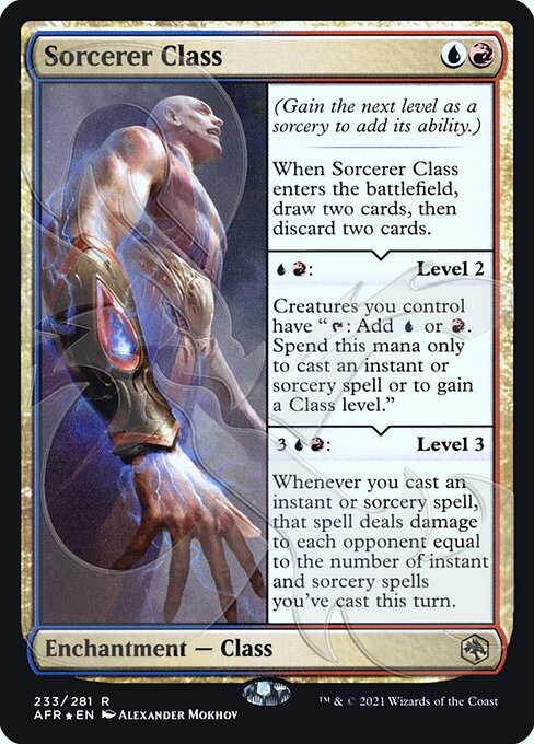 Sorcerer Class from Adventures in the Forgotten Realms Promos