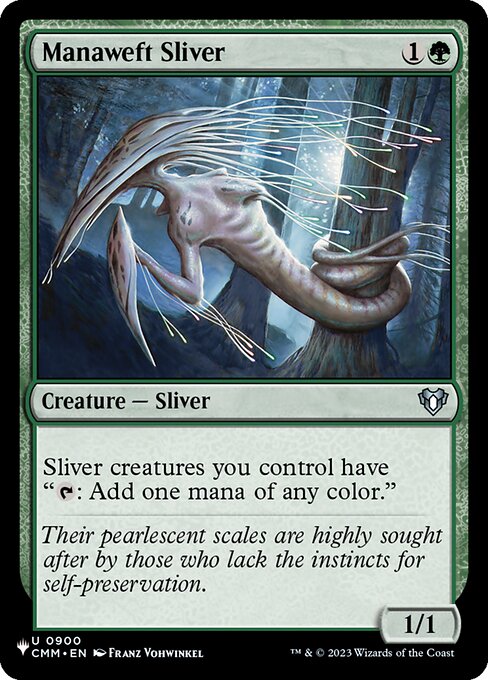 Manaweft Sliver highlighted card art
