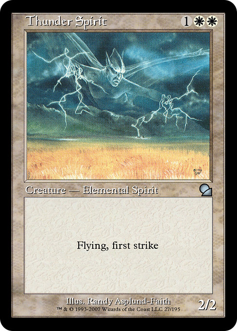 Thunder Spirit from Masters Edition
