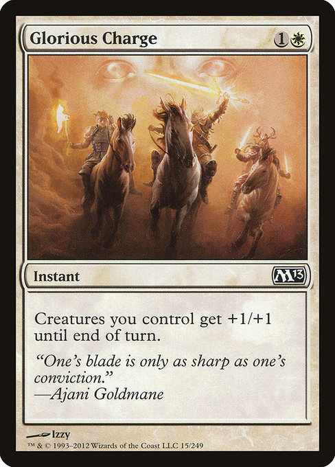 Glorious Charge highlighted card art