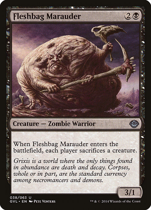 Fleshbag Marauder from Duel Decks Anthology: Garruk vs. Liliana