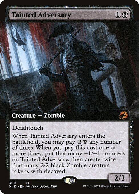 Tainted Adversary from Innistrad: Midnight Hunt