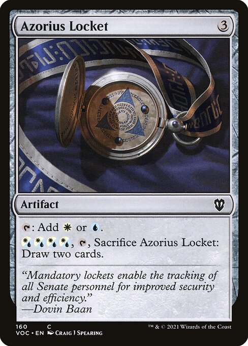 Azorius Locket highlighted card art