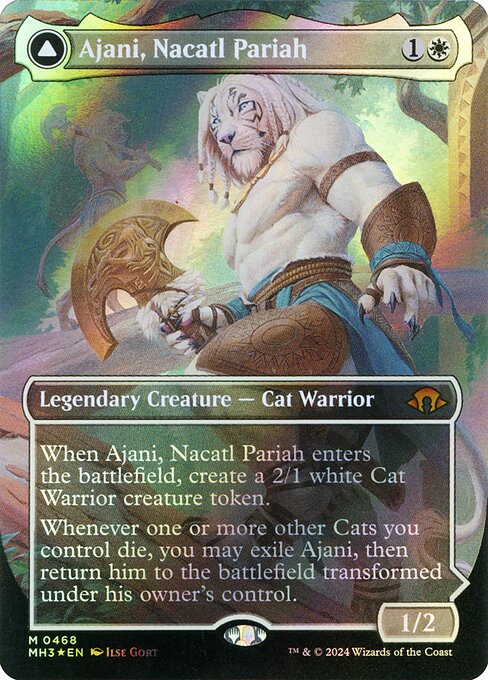 Ajani, Nacatl Pariah // Ajani, Nacatl Avenger from Modern Horizons 3