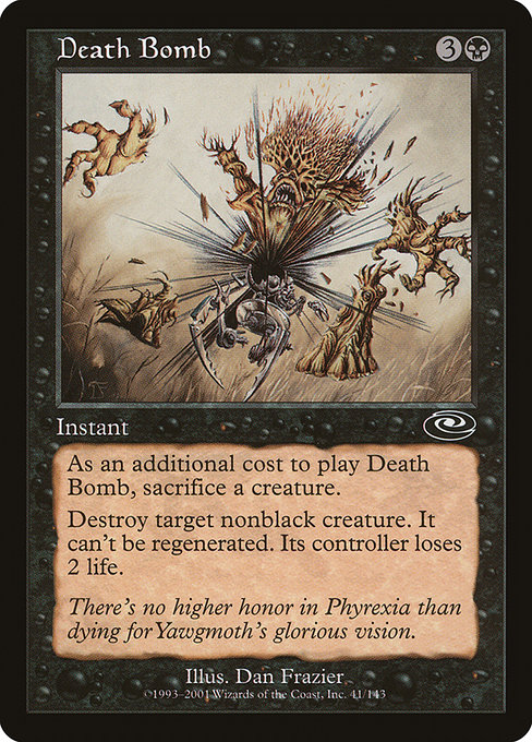 Death Bomb highlighted card art