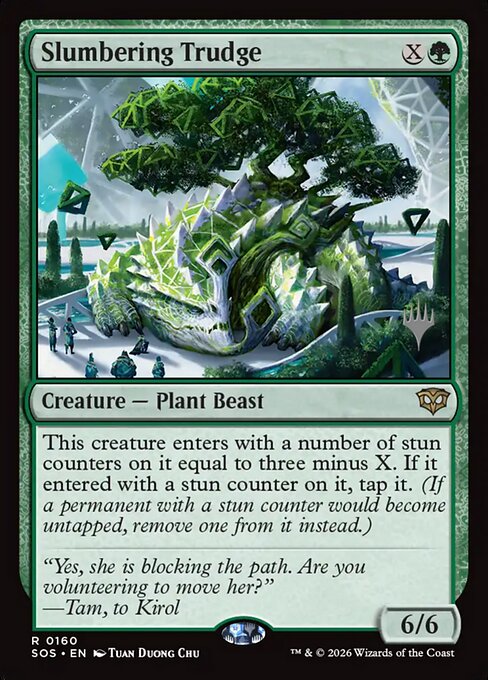 Slumbering Trudge from Secrets of Strixhaven Promos