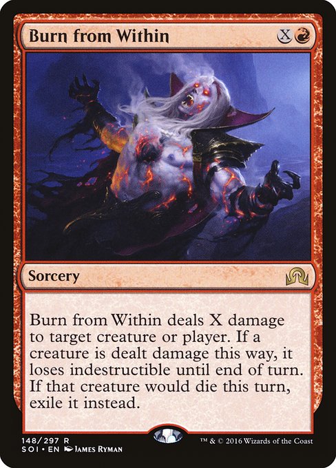 Burn from Within from Shadows over Innistrad