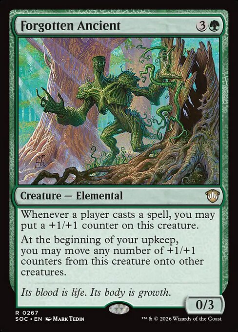 Forgotten Ancient highlighted card art