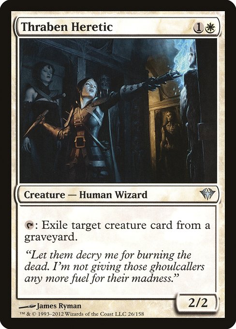 Thraben Heretic from Dark Ascension