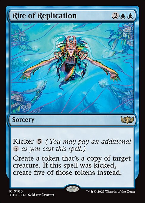 Rite of Replication from Tarkir: Dragonstorm Commander