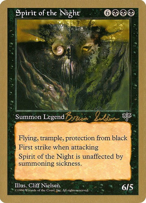 Spirit of the Night highlighted card art