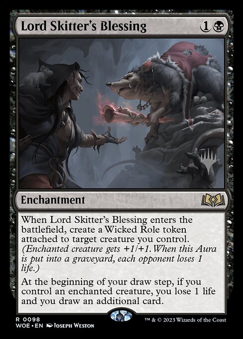 Lord Skitter's Blessing from Wilds of Eldraine Promos