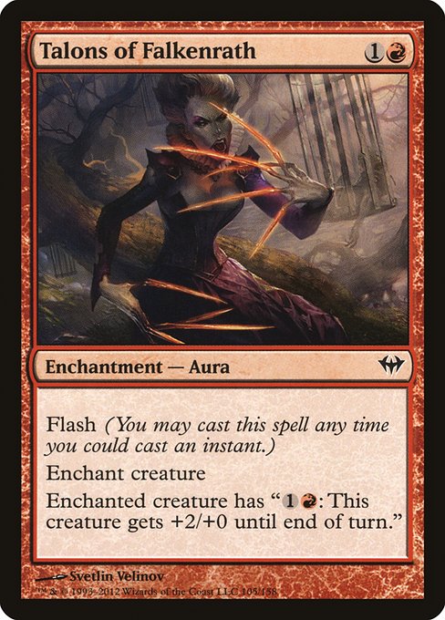 Talons of Falkenrath highlighted card art