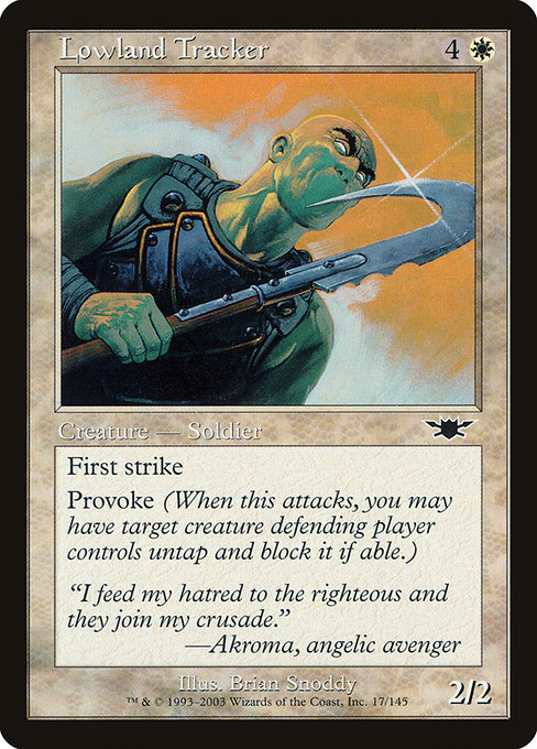 Lowland Tracker highlighted card art