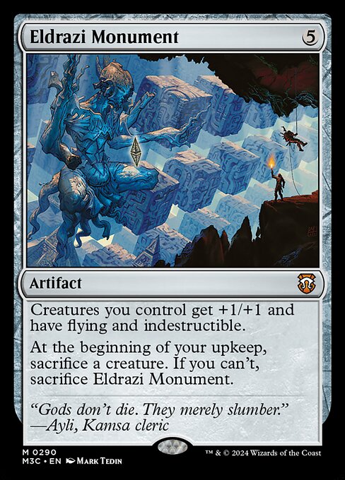 Eldrazi Monument highlighted card art