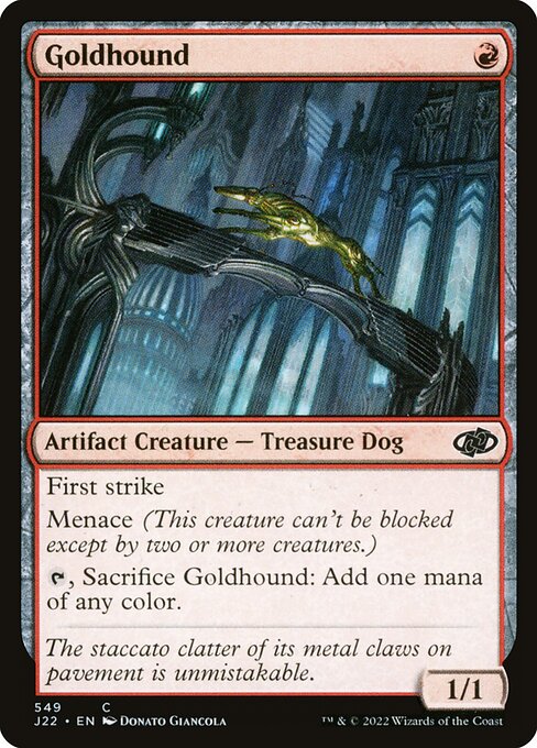 Goldhound highlighted card art