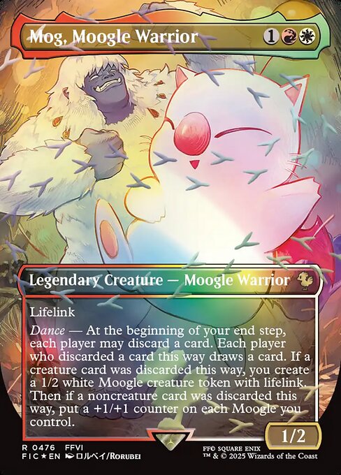 Mog, Moogle Warrior highlighted card art