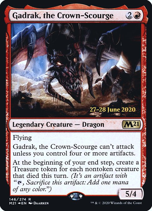 Gadrak, the Crown-Scourge from Core Set 2021 Promos