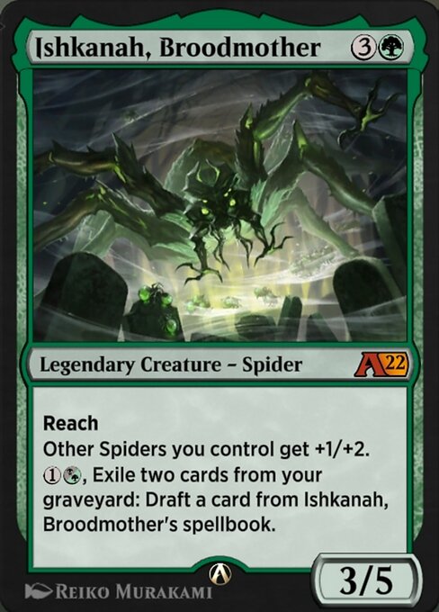 Ishkanah, Broodmother highlighted card art