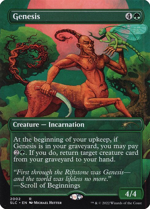 Genesis highlighted card art