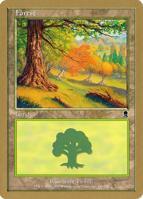 Forest from World Championship Decks 2002