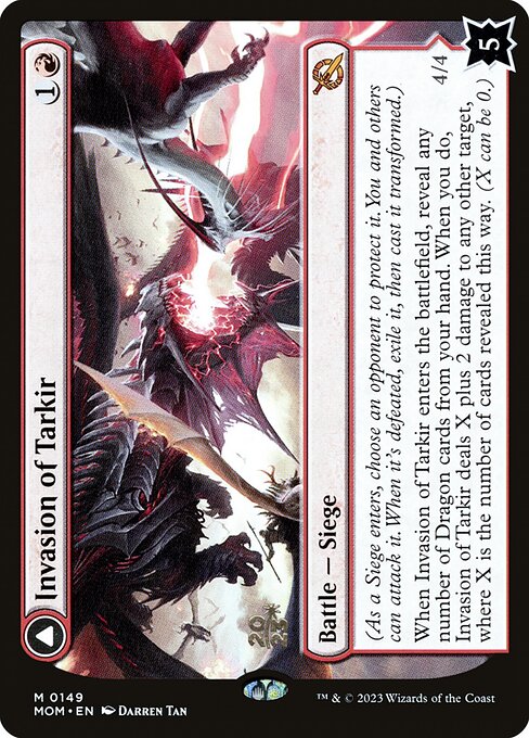 Invasion of Tarkir // Defiant Thundermaw from March of the Machine Promos