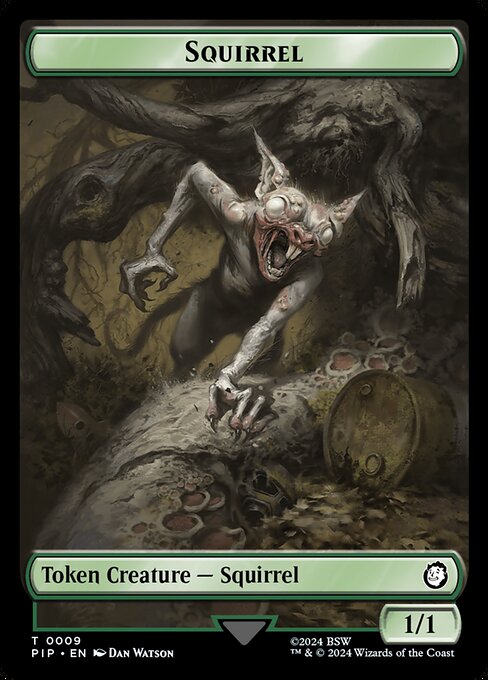 Squirrel from Fallout Tokens