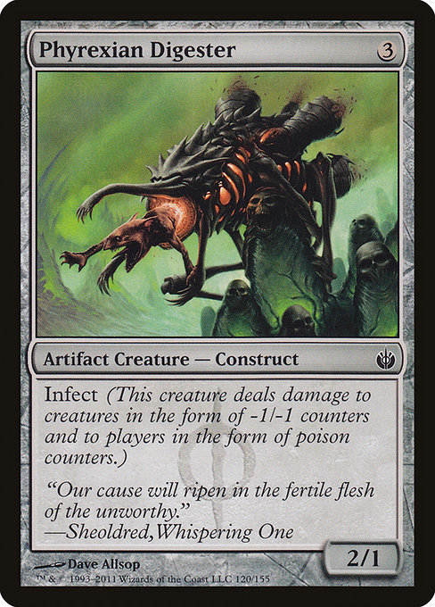 Phyrexian Digester highlighted card art
