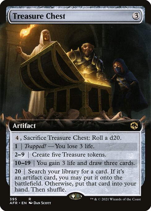 Treasure Chest from Adventures in the Forgotten Realms