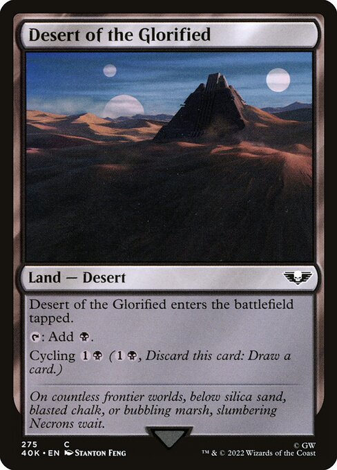 Desert of the Glorified from Warhammer 40,000 Commander