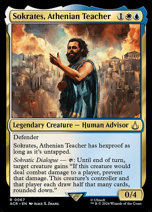 Sokrates, Athenian Teacher from Assassin's Creed