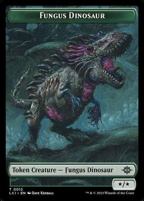 Fungus Dinosaur highlighted card art