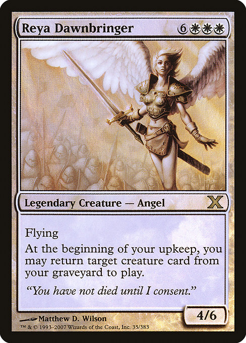 Reya Dawnbringer from Tenth Edition