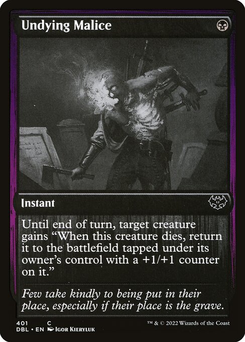 Undying Malice from Innistrad: Double Feature