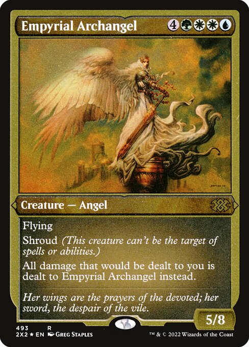 Empyrial Archangel from Double Masters 2022