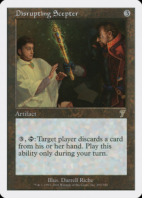 Disrupting Scepter from Seventh Edition