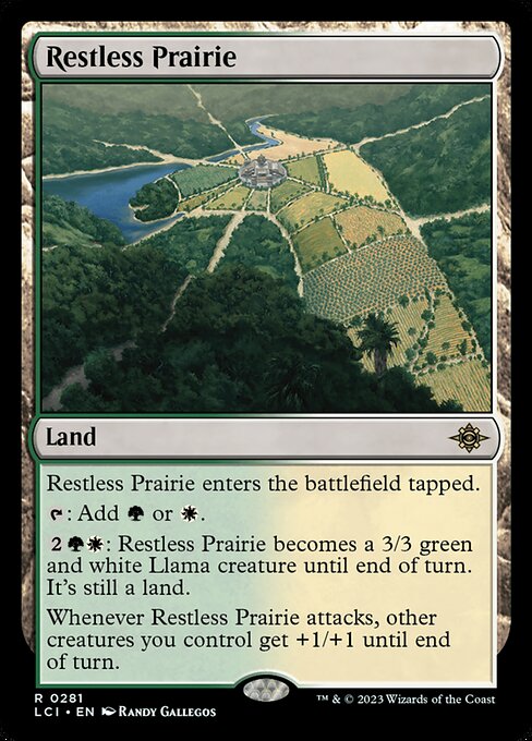 Restless Prairie from The Lost Caverns of Ixalan